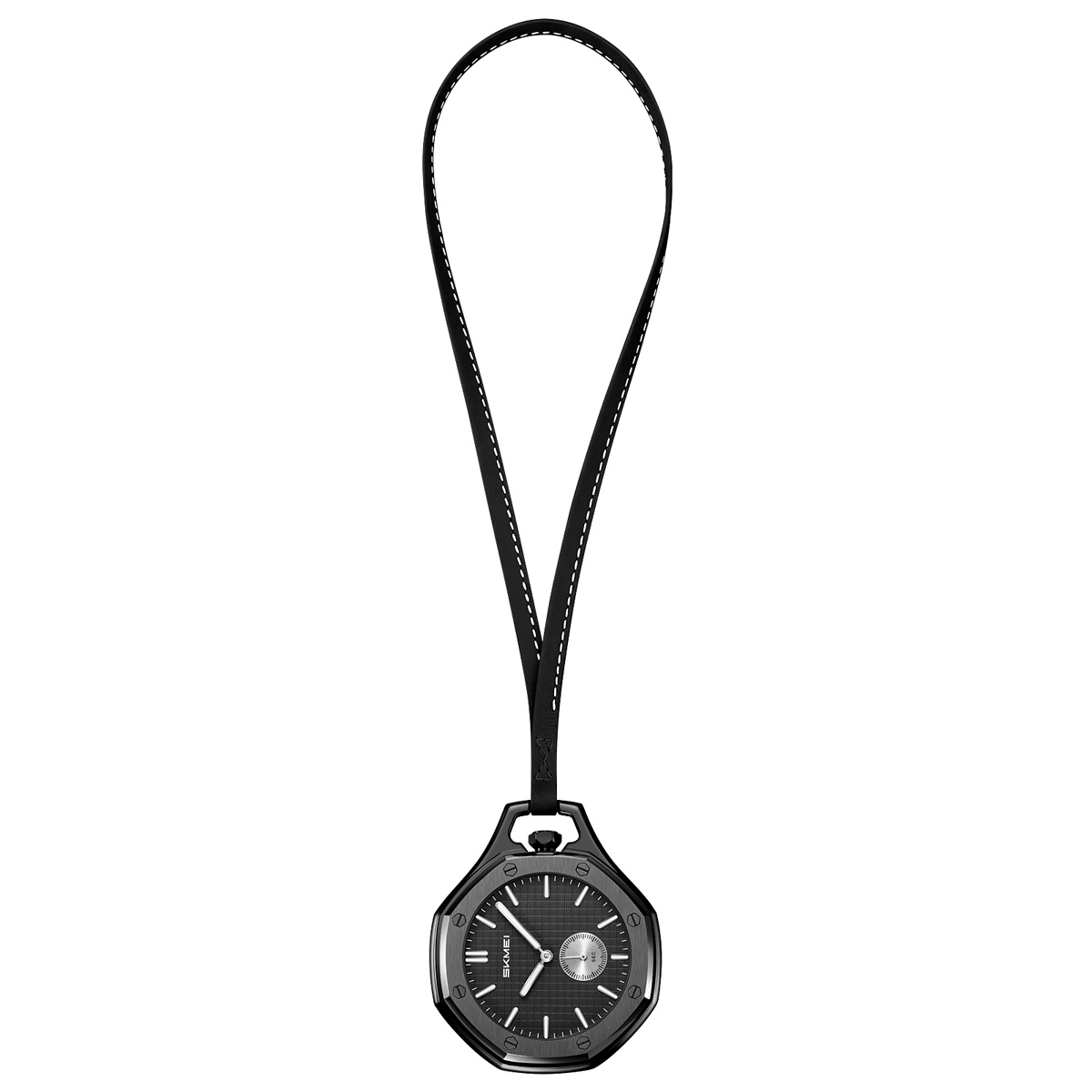SKMei 2866 Wholesale SKMEI Octagonal Gold Dial Quartz Pocket Watch