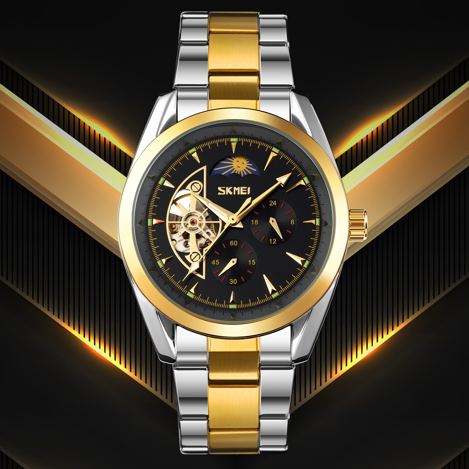 9237 SKMEI Men Automatic Mechanical Watch