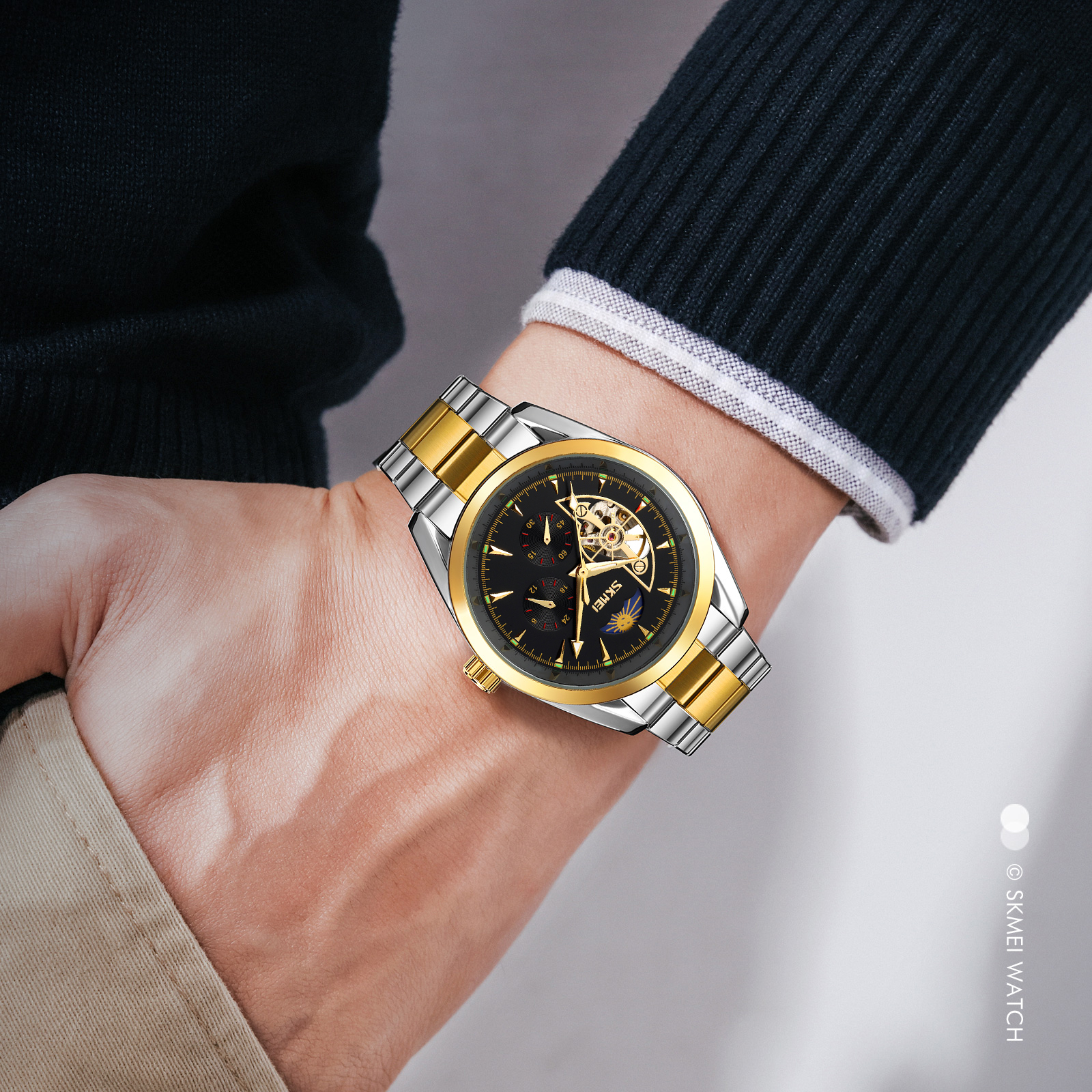 9237 SKMEI Men Automatic Mechanical Watch