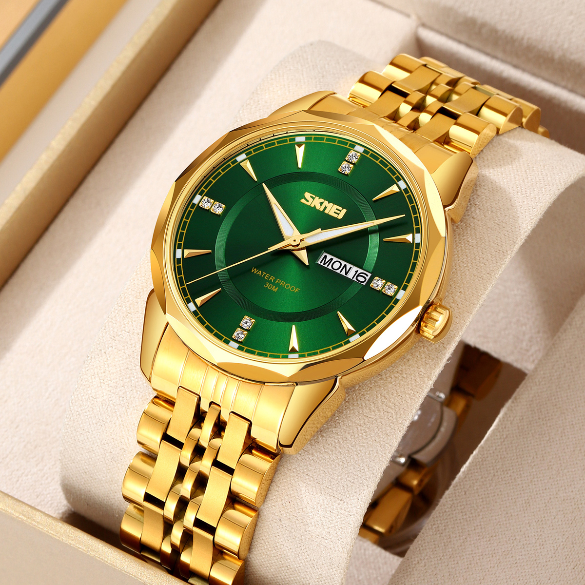 quartz watch custom logo