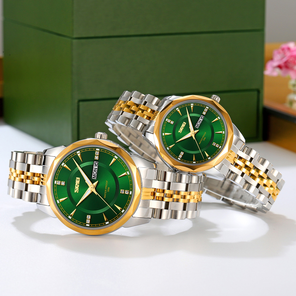 quartz watch custom logo