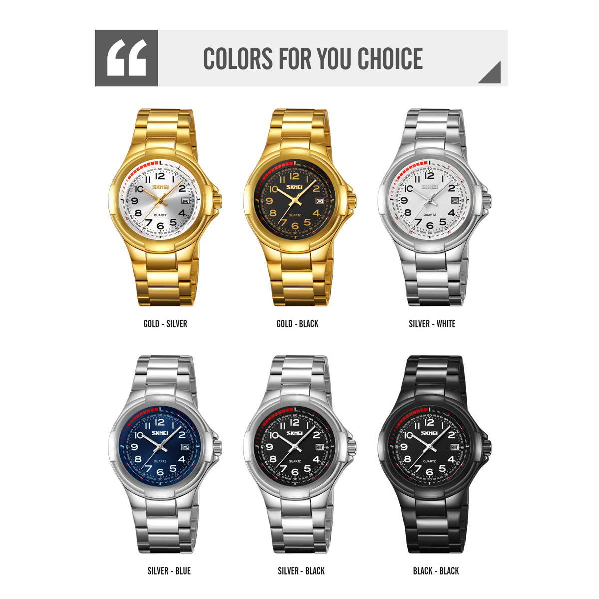 SKMEI 9320 QUARTZ WATCH MEN