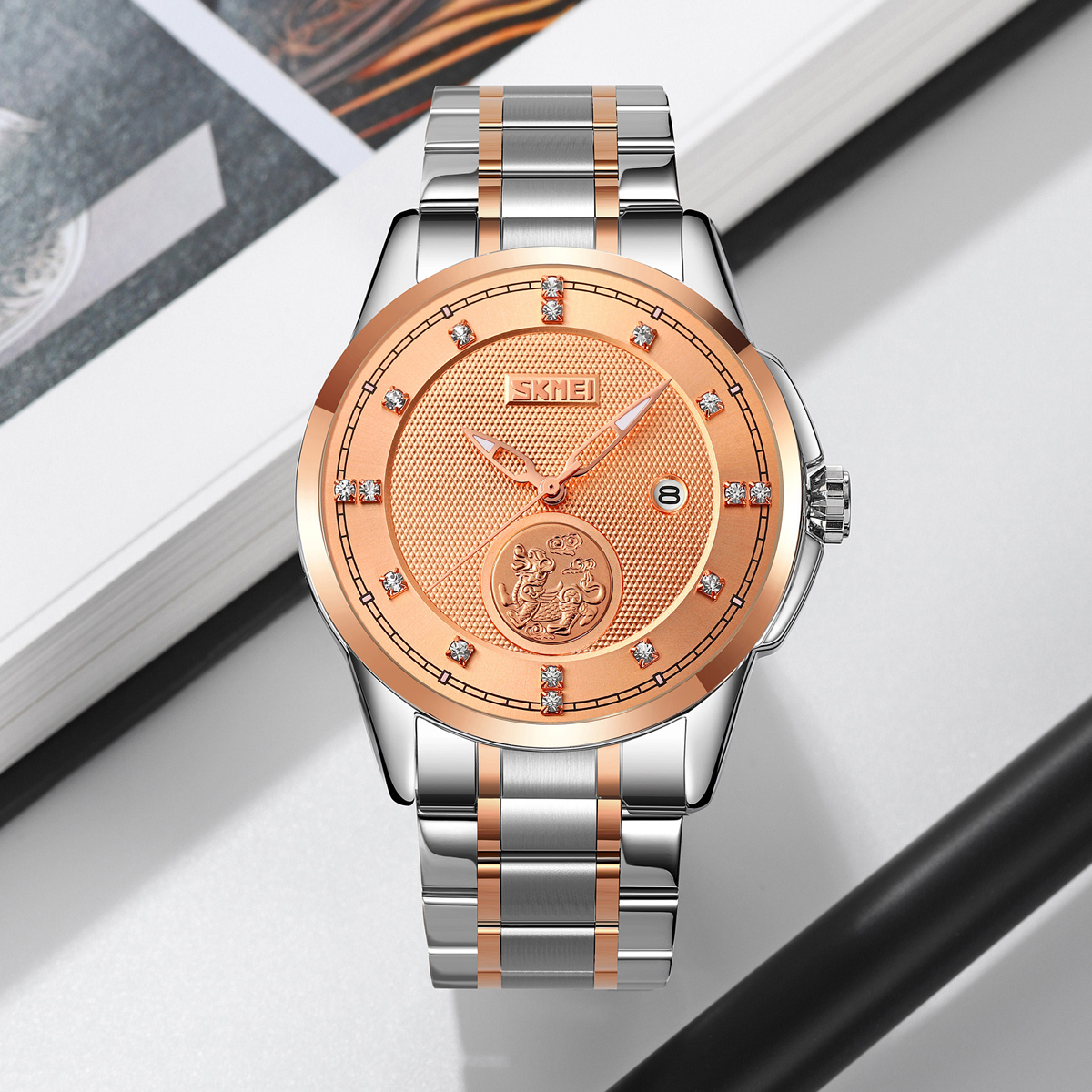 SKMEI 9321 MAN QUARTZ BUSINESS WATCH