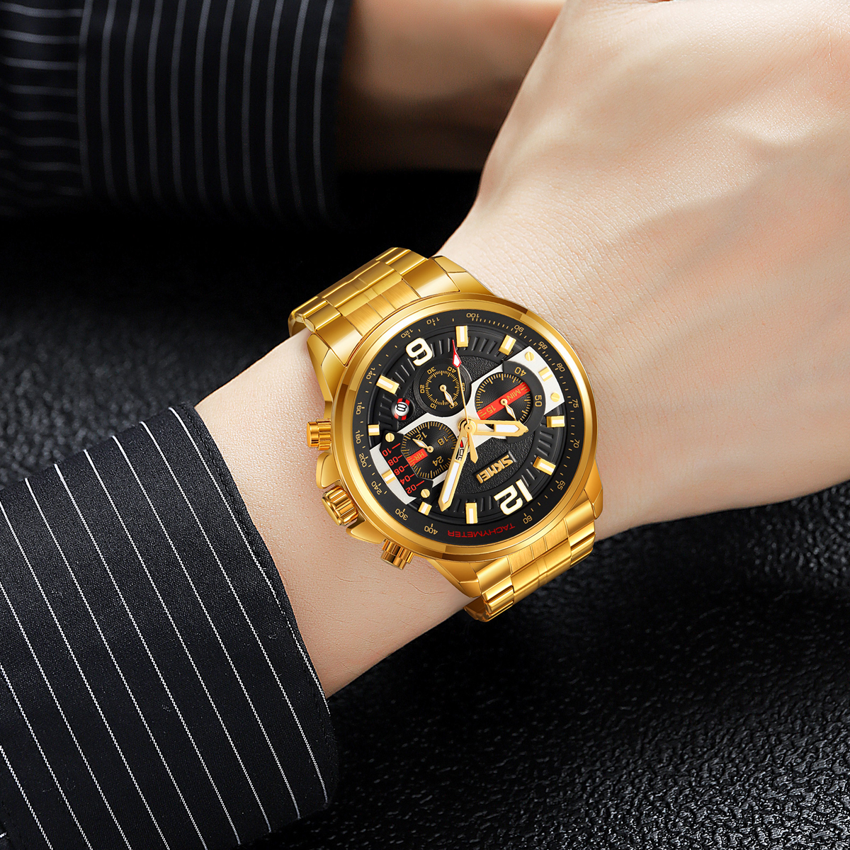 Skmei 9332 High Quality Custom Logo Men Quartz Watch