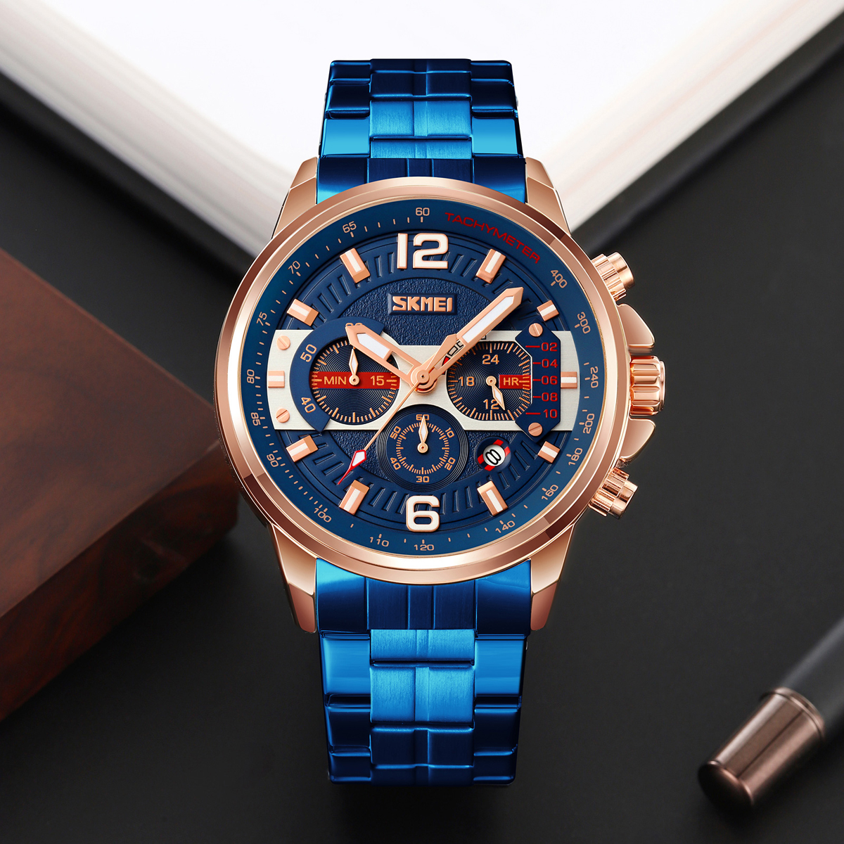 Skmei 9332 High Quality Custom Logo Men Quartz Watch