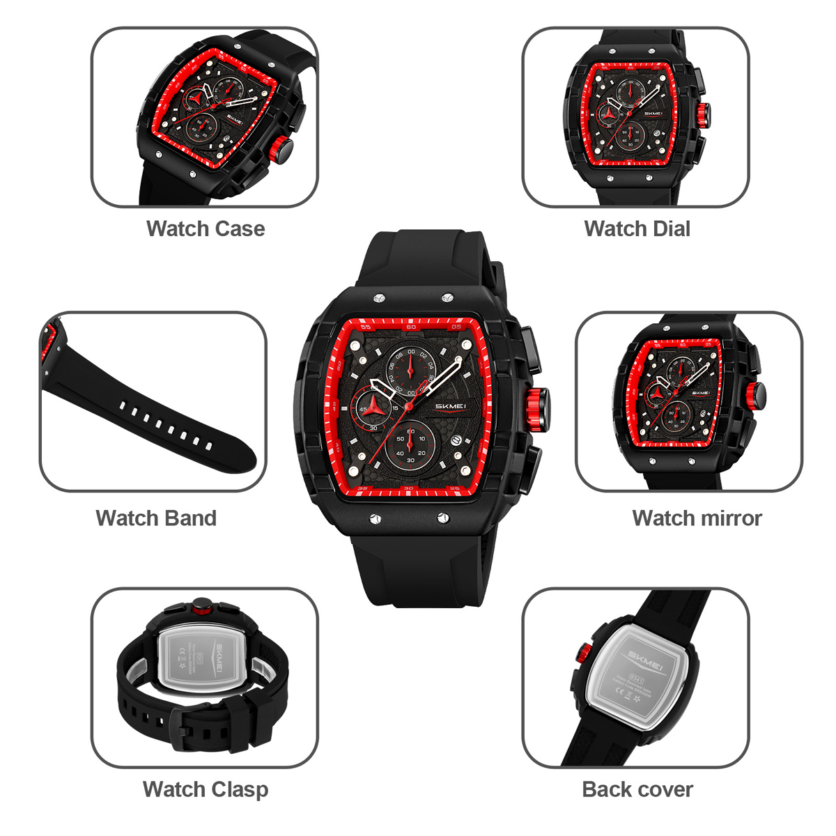 Skmei 9341 Fashion OEM Gents Quartz Watch