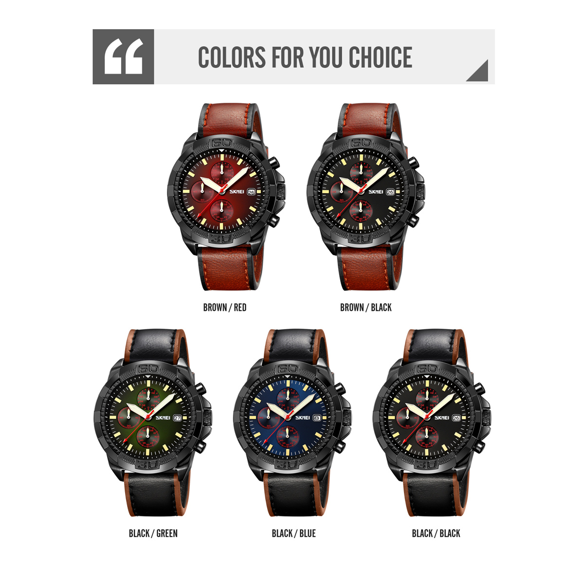 SKMEI Original 9347 Men Luxury Custom Logo Wholesale Relojes Hombre