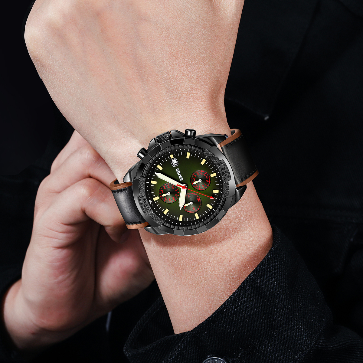 SKMEI Original 9347 Men Luxury Custom Logo Wholesale Relojes Hombre