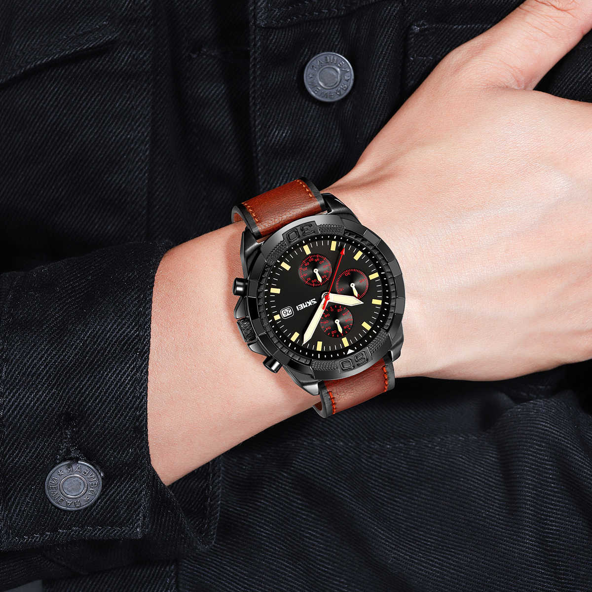 SKMEI Original 9347 Men Luxury Custom Logo Wholesale Relojes Hombre