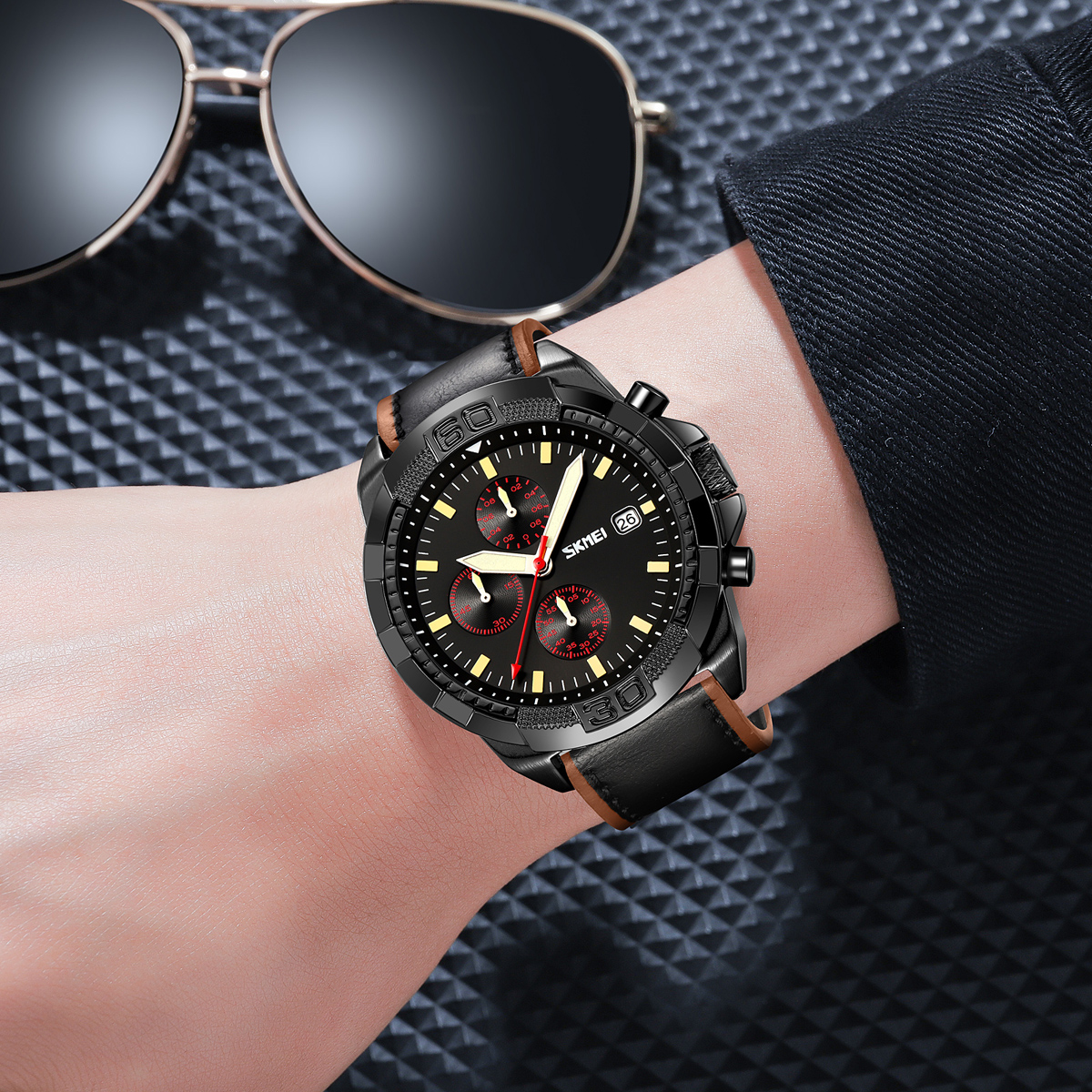 SKMEI Original 9347 Men Luxury Custom Logo Wholesale Relojes Hombre