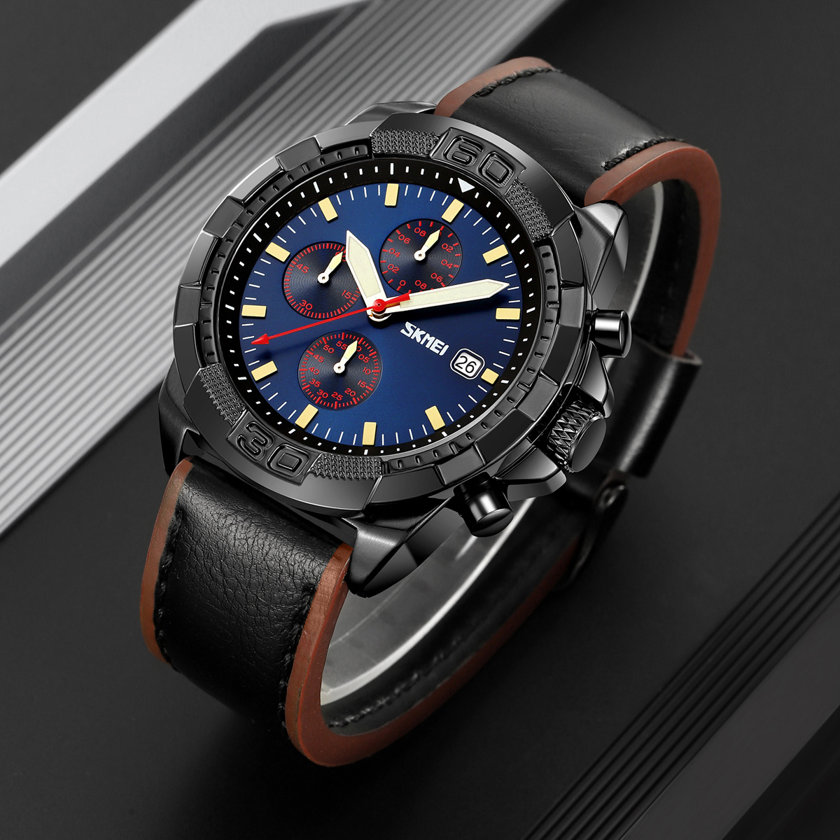 SKMEI Original 9347 Men Luxury Custom Logo Wholesale Relojes Hombre