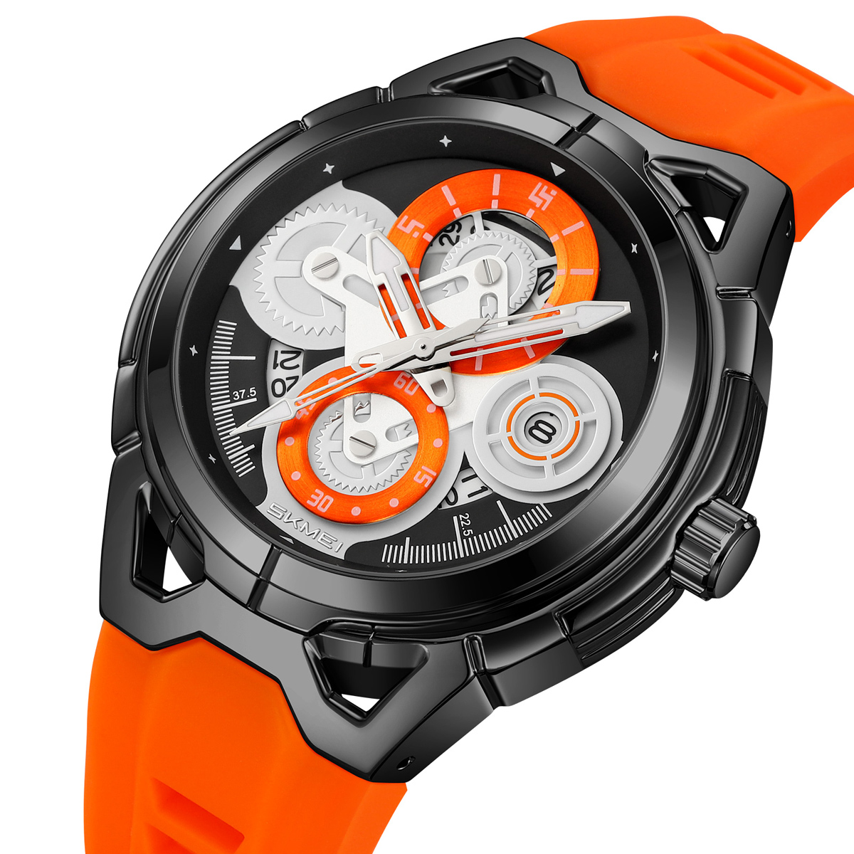 SKMEI 9349 Men's Quartz Silicone Watch