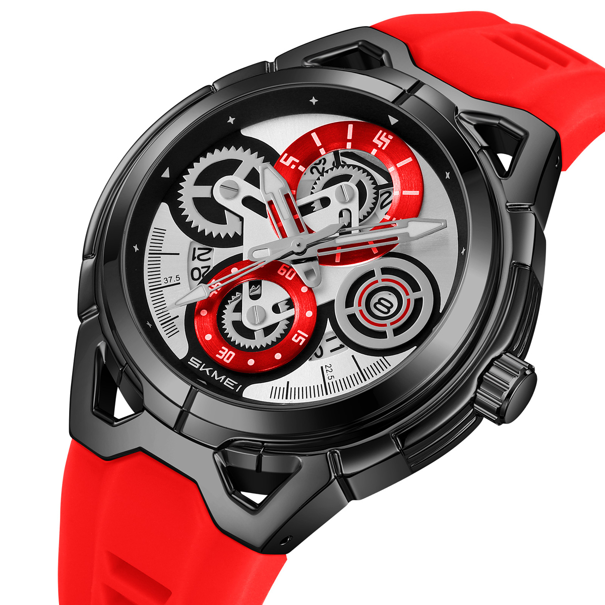 SKMEI 9349 Men's Quartz Silicone Watch