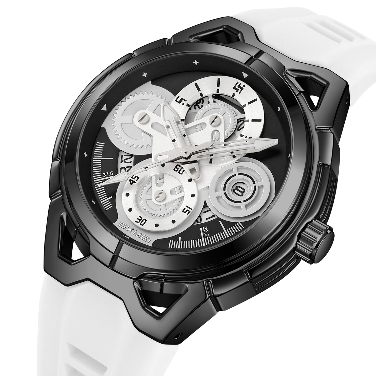 SKMEI 9349 Men's Quartz Silicone Watch
