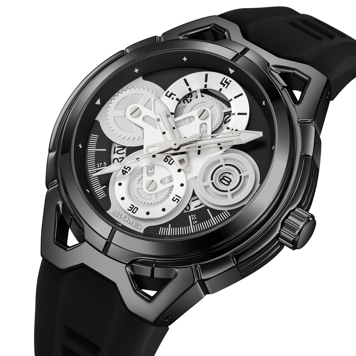 SKMEI 9349 Men's Quartz Silicone Watch