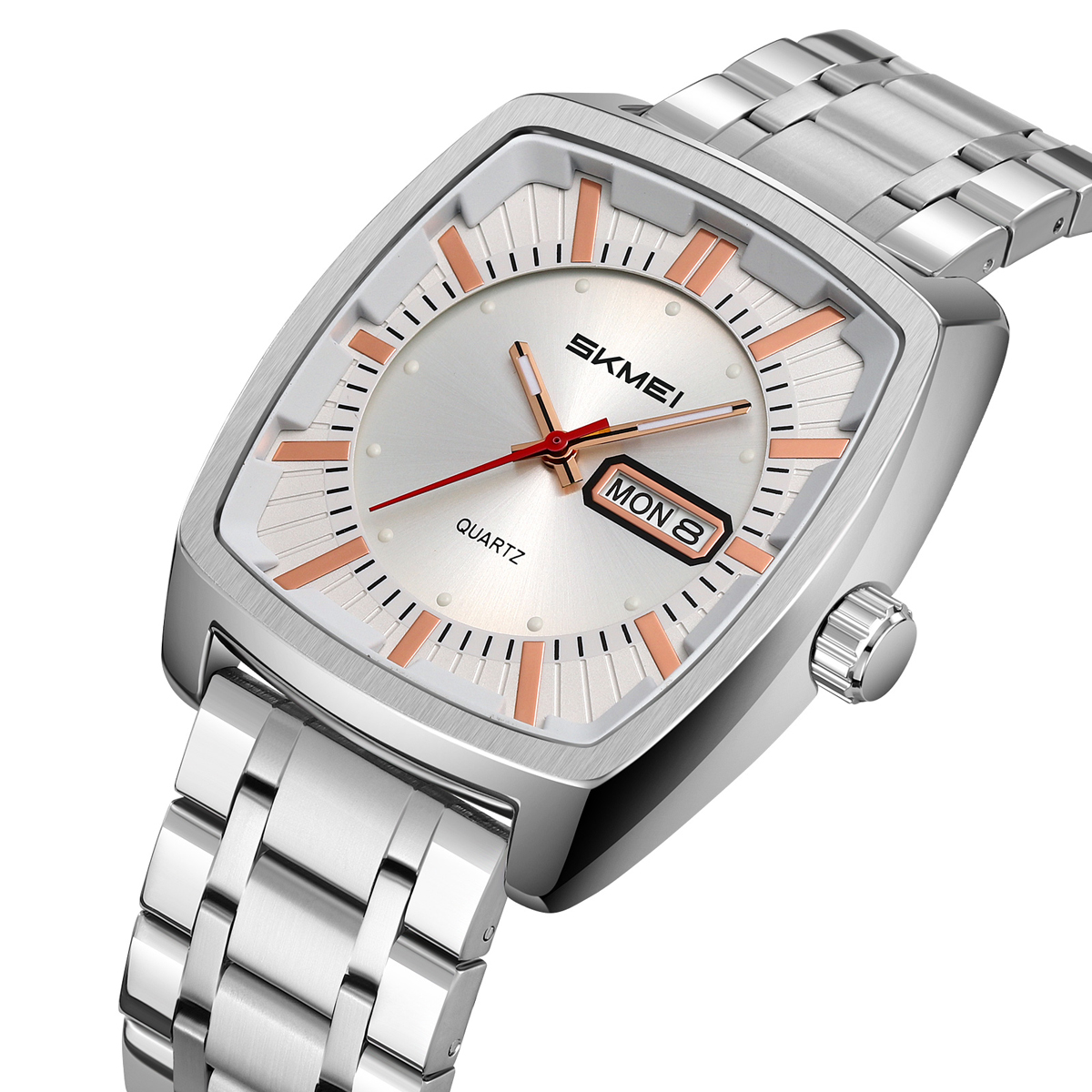 SKMEI 9354 Men Watches Square Dial Business Analog Quartz Watch
