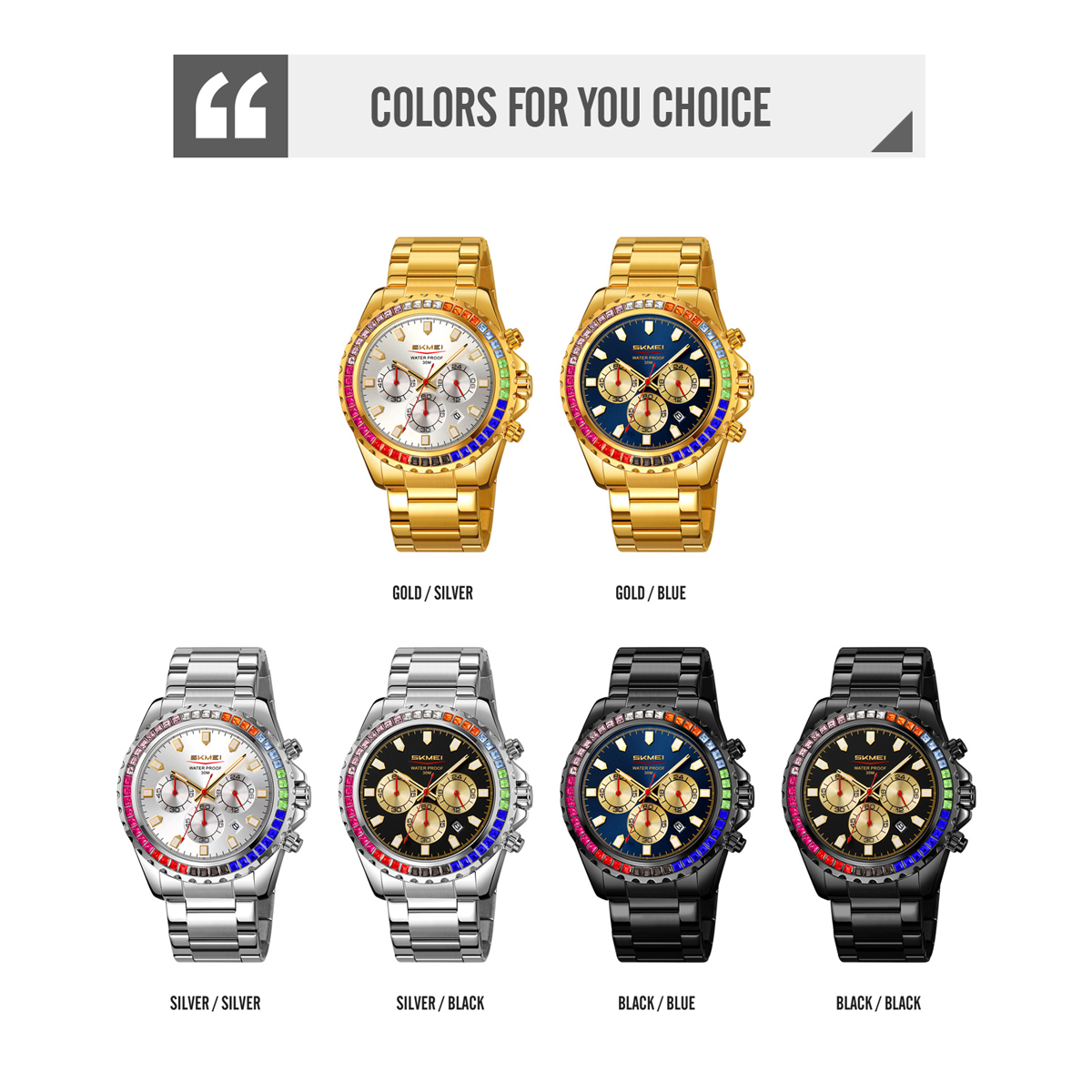 Skmei Brand 9356 Men's Business Watch