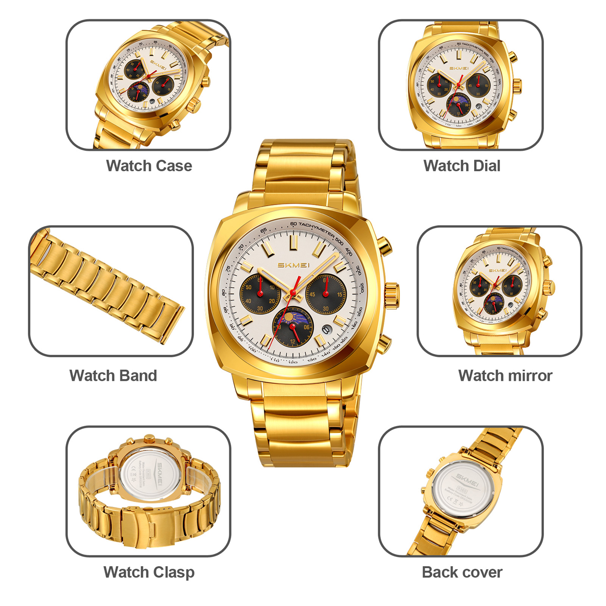 Skmei 9360 Luxury Men Quartz Watch