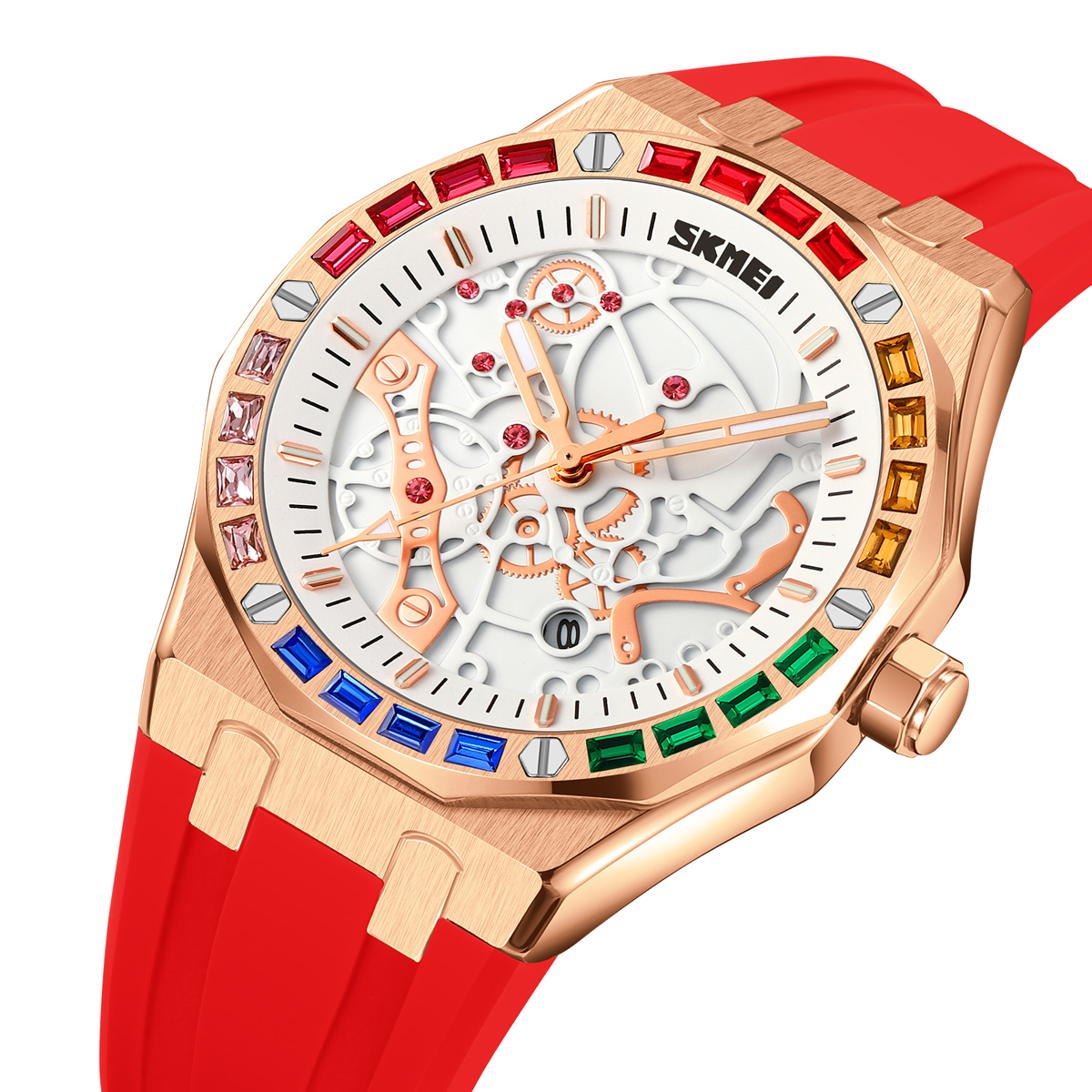 Skmei 9365 Men's Luxury Creative Design Quartz Wristwatch