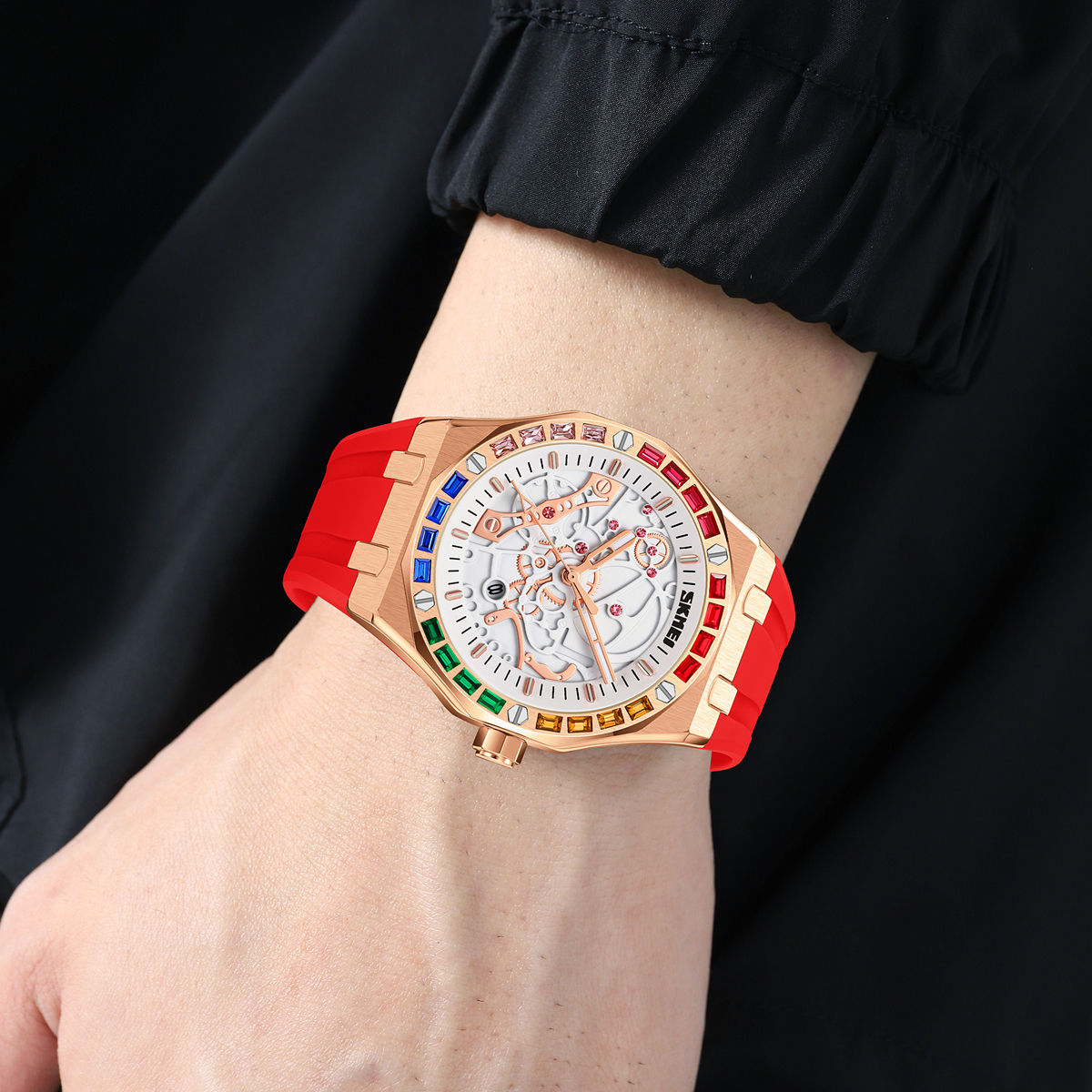 Skmei 9365 Men's Luxury Creative Design Quartz Wristwatch