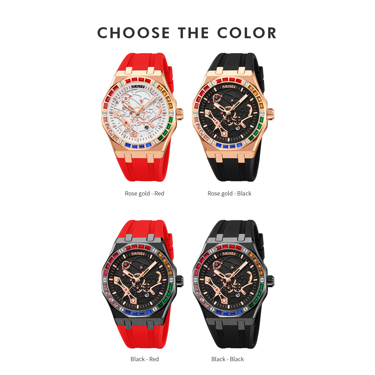 Skmei 9365 Men's Luxury Creative Design Quartz Wristwatch