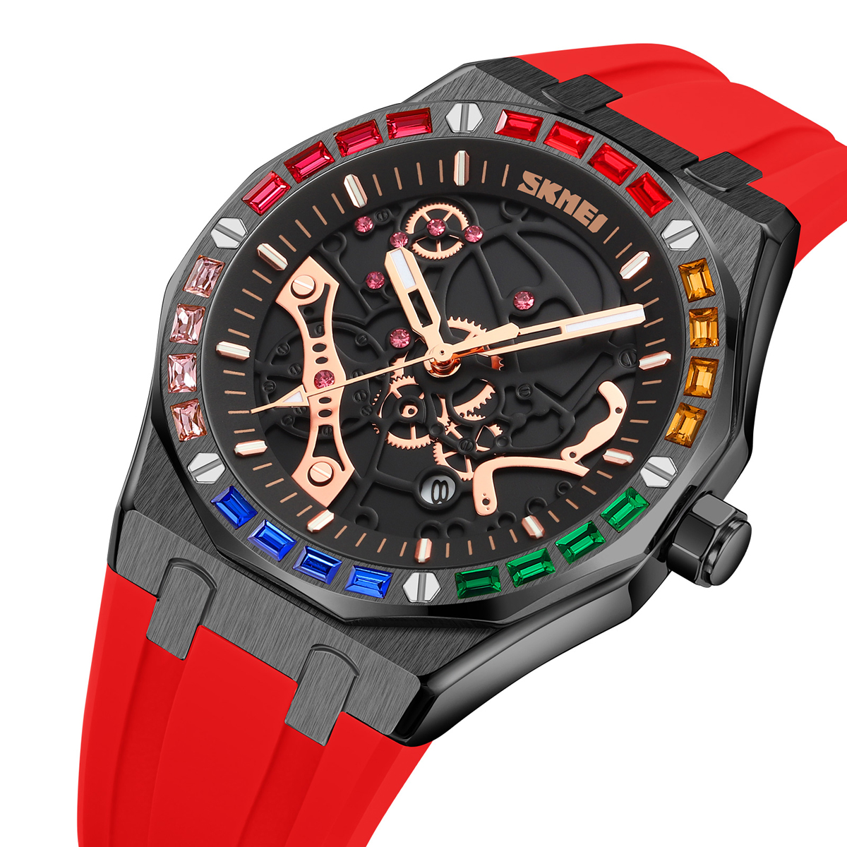 Skmei 9365 Men's Luxury Creative Design Quartz Wristwatch