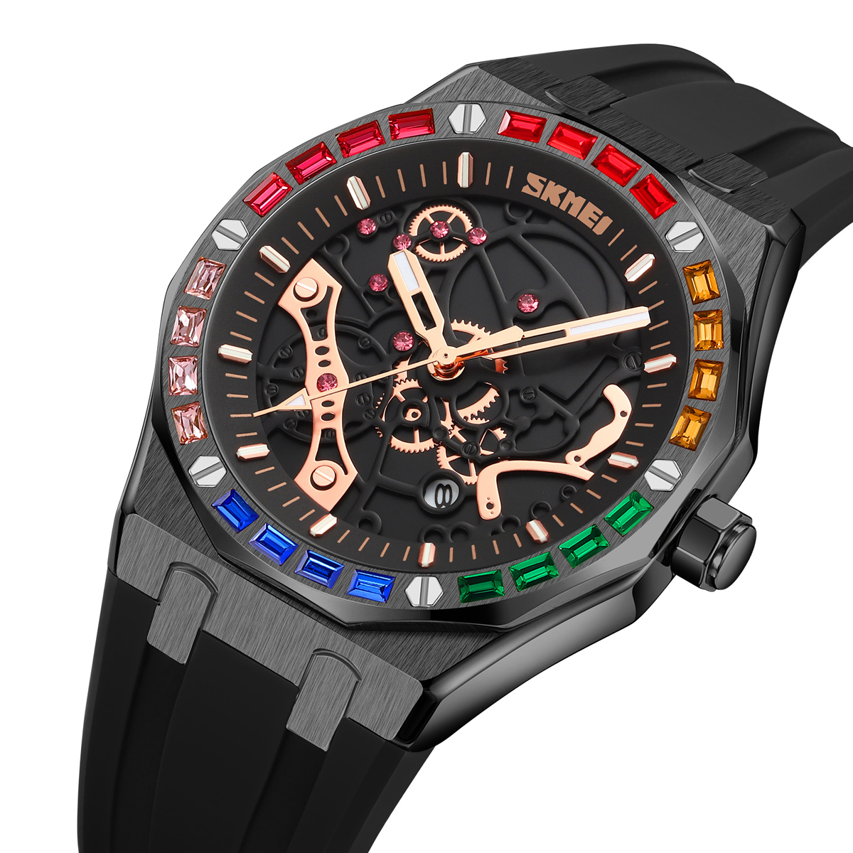 Skmei 9365 Men's Luxury Creative Design Quartz Wristwatch
