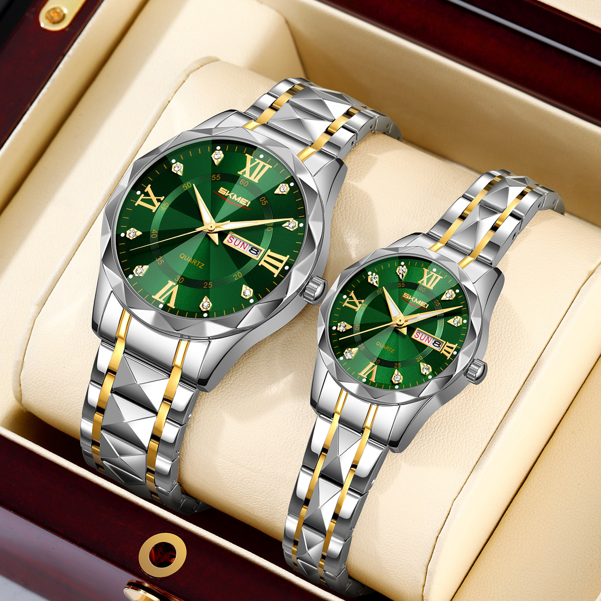 SKMEI 9369 Classic Calendar Watch