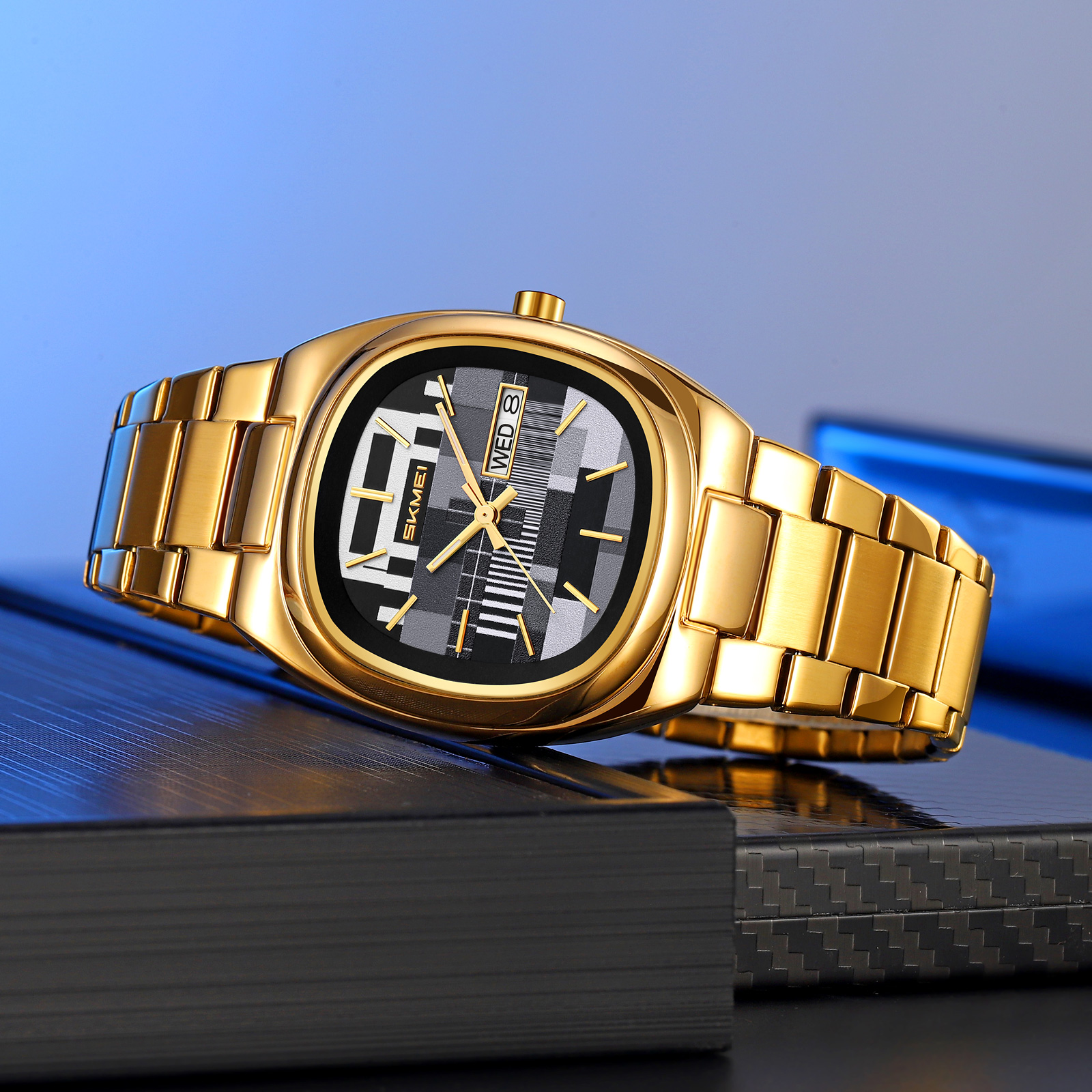 SKMEI 9375 Business Gentleman Vintage Men's Watch