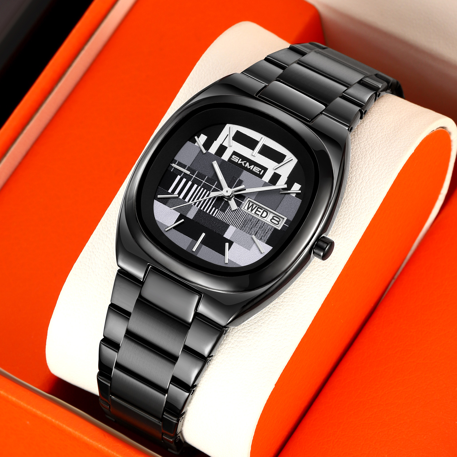 SKMEI 9375 Business Gentleman Vintage Men's Watch