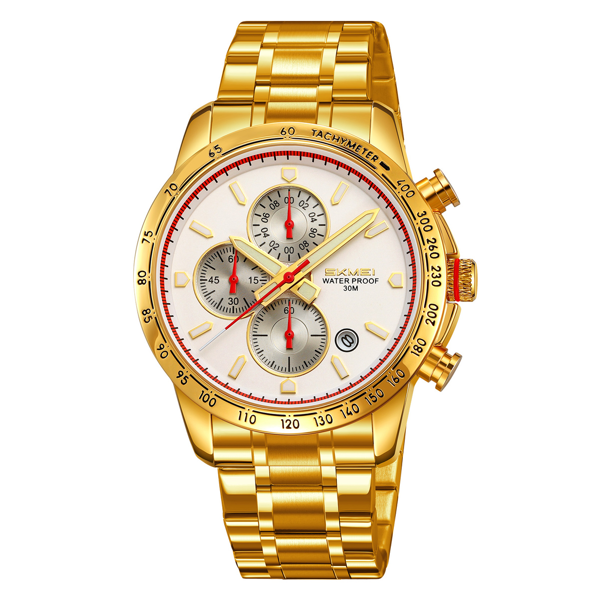 SKMEI 9376 MEN STEEL WATCH