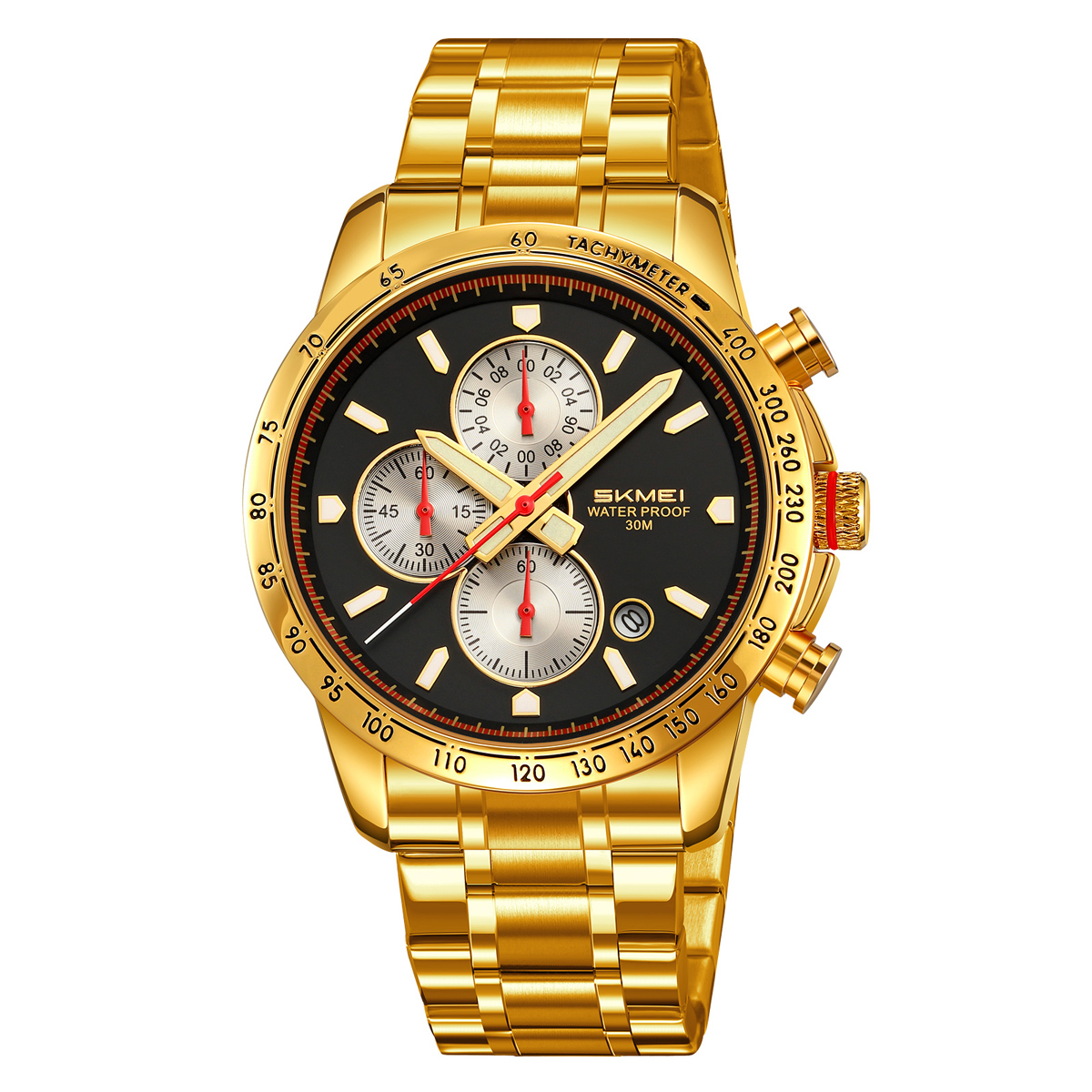 SKMEI 9376 MEN STEEL WATCH