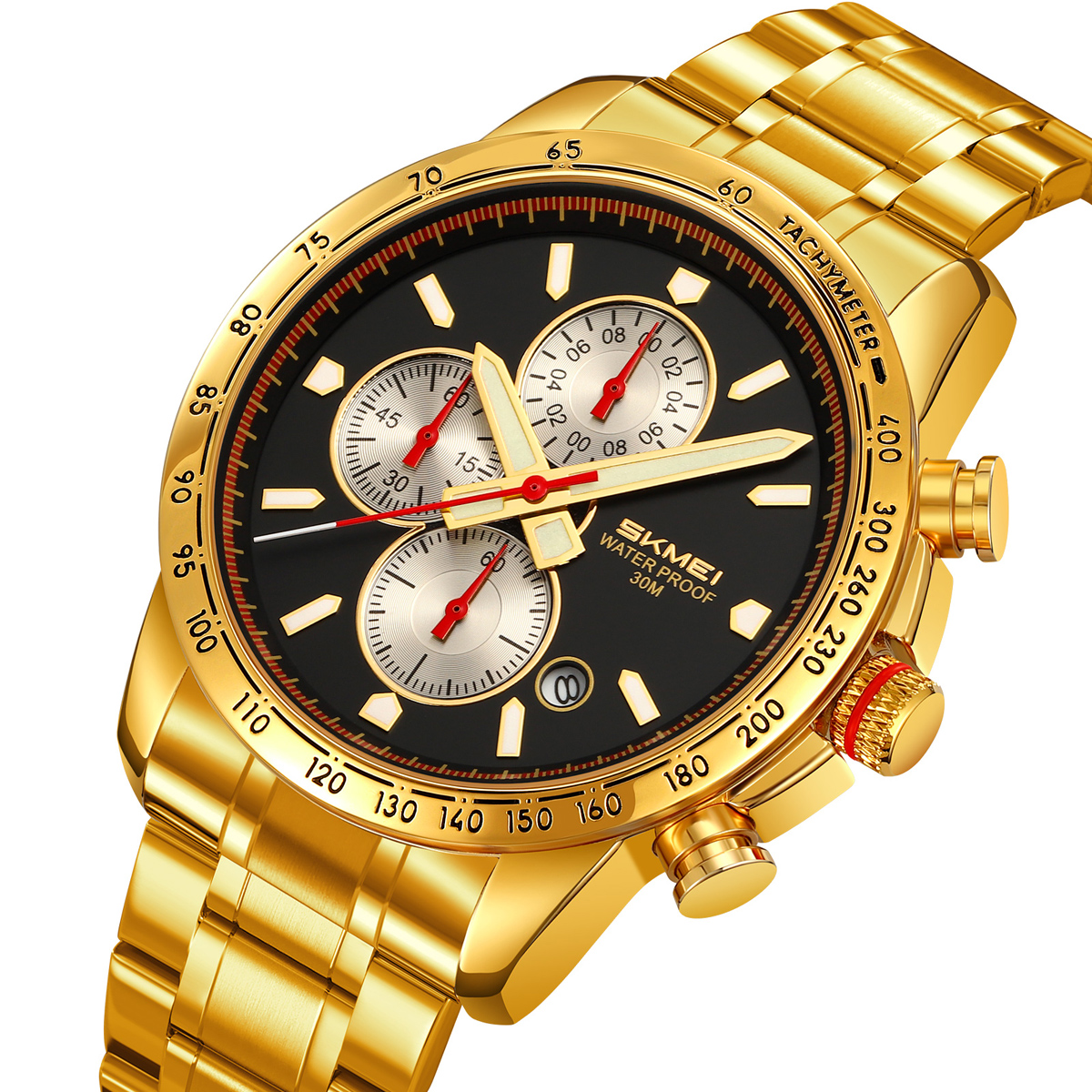 SKMEI 9376 MEN STEEL WATCH