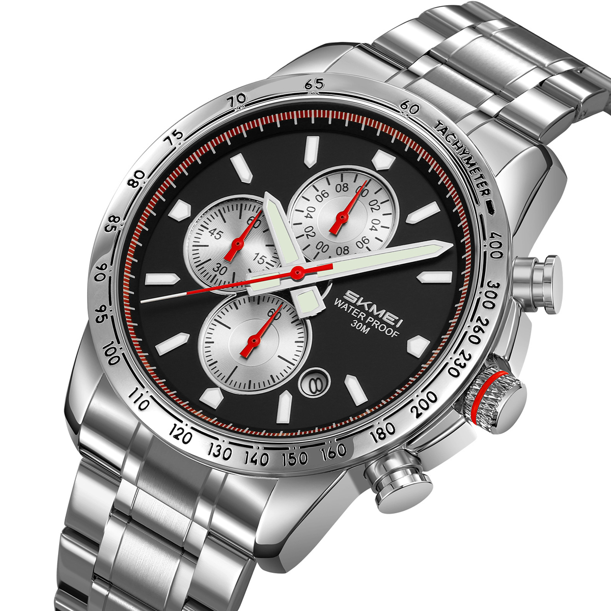 SKMEI 9376 MEN STEEL WATCH