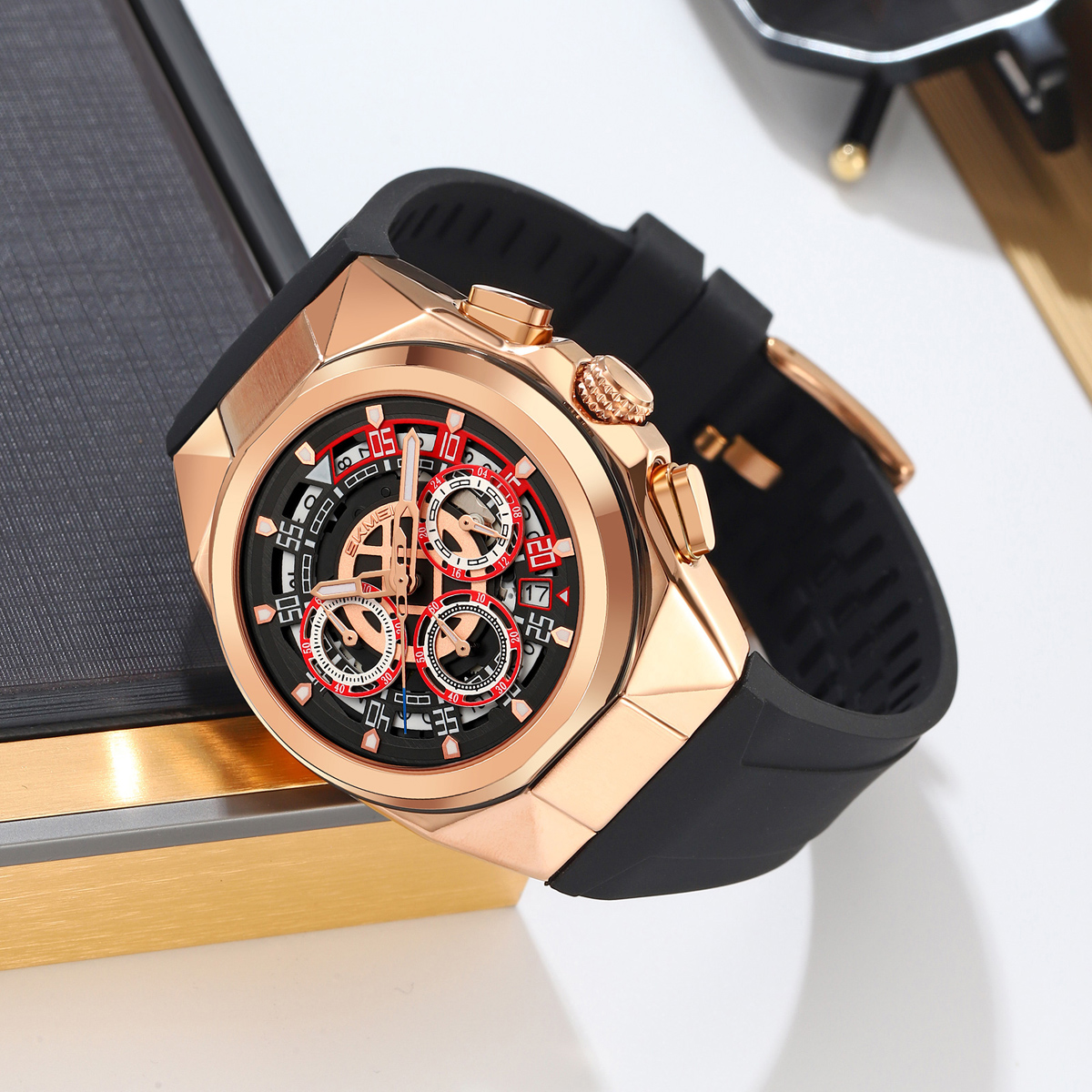 SKMEI 9377 Ready Stock Quartz Watch