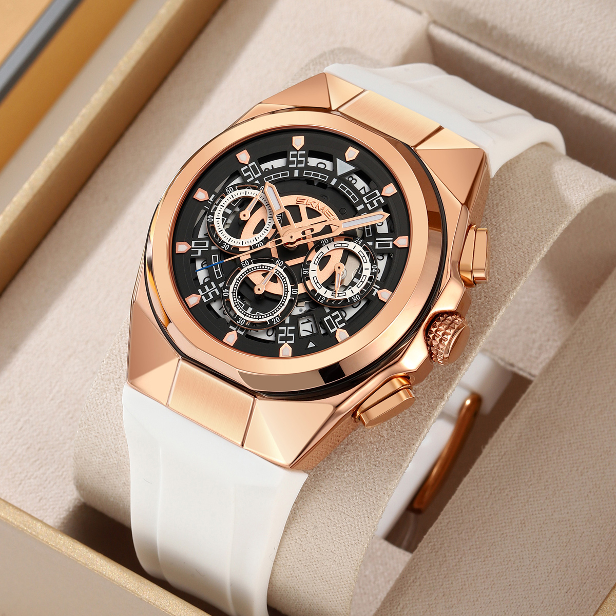 SKMEI 9377 Ready Stock Quartz Watch