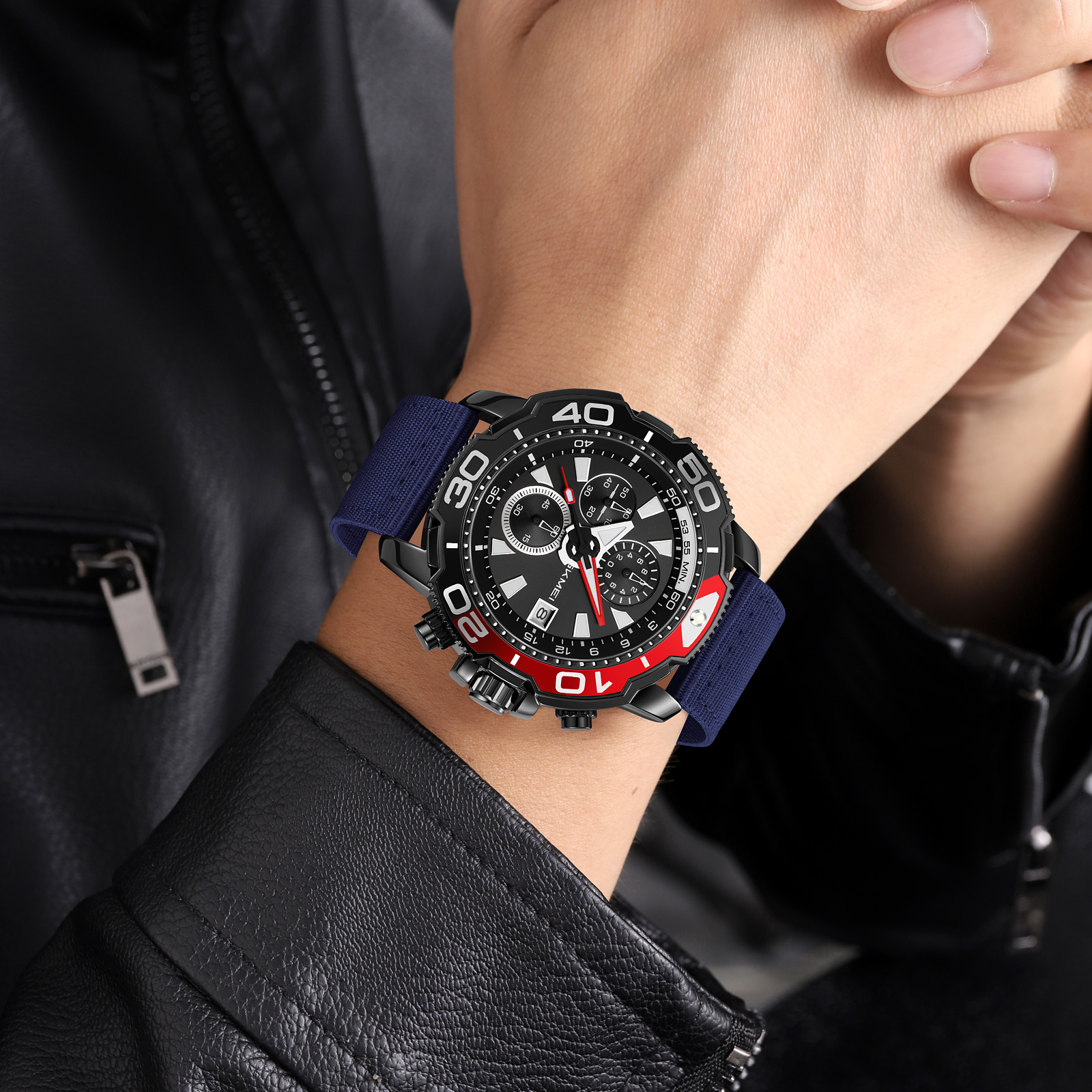 SKMEI 9381 Trendsetting Men's Quartz Watch 