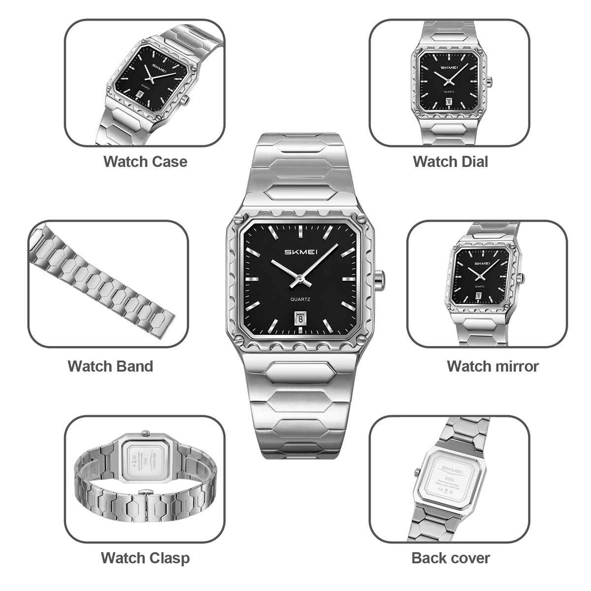 SKMEI 9383 NEW FASHION QUARTZ WATCHES