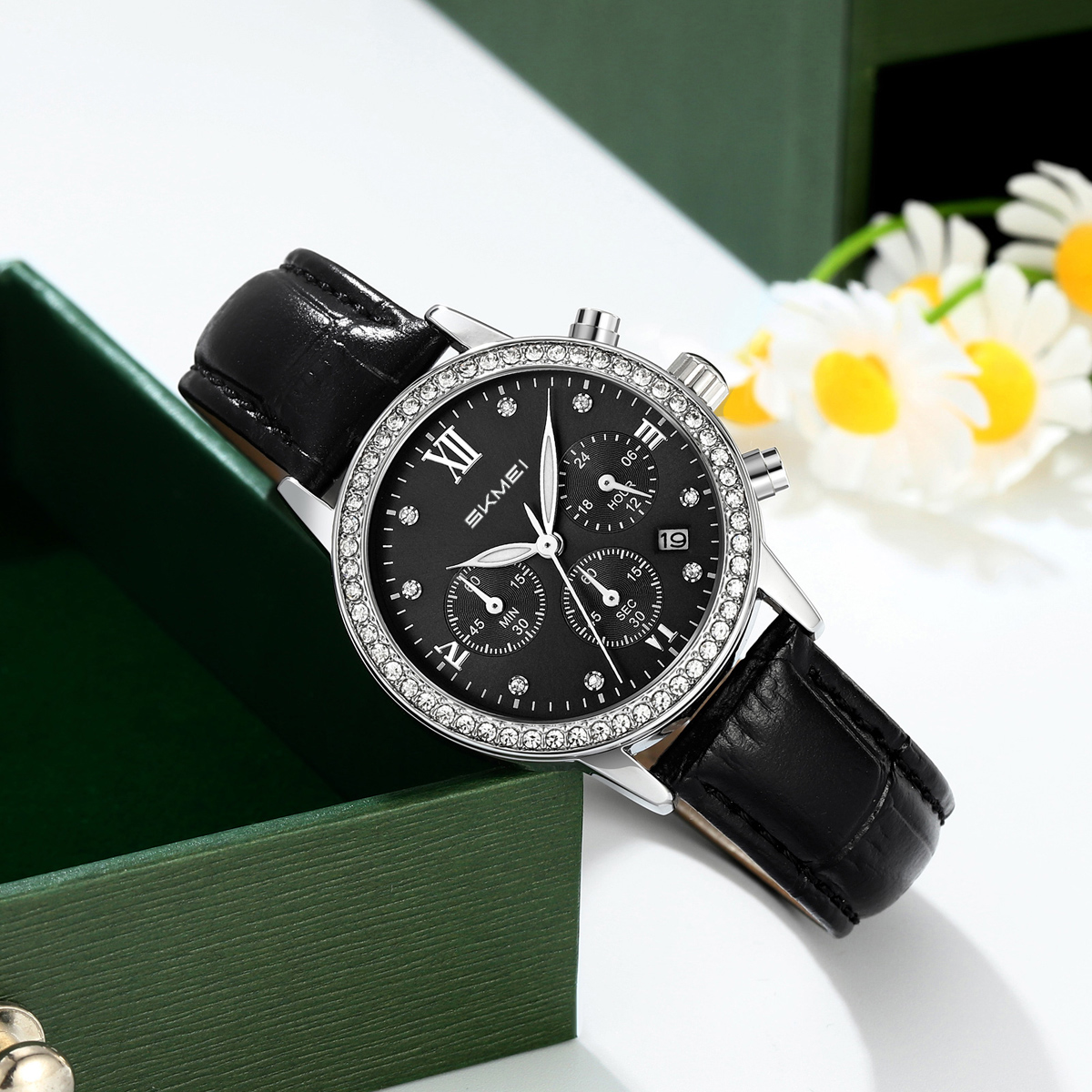 SKMEI 9384 quartz watch fashion lady