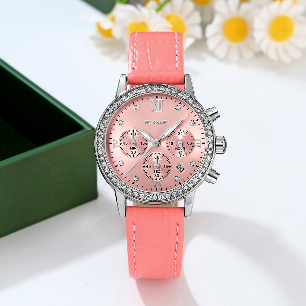 SKMEI 9384 quartz watch fashion lady