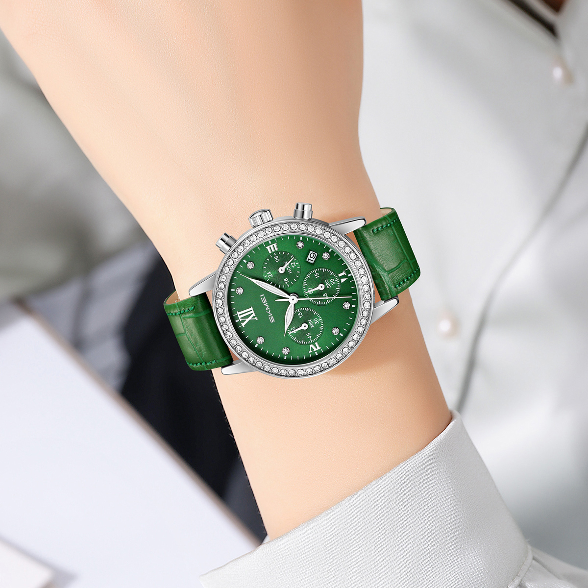SKMEI 9384 quartz watch fashion lady