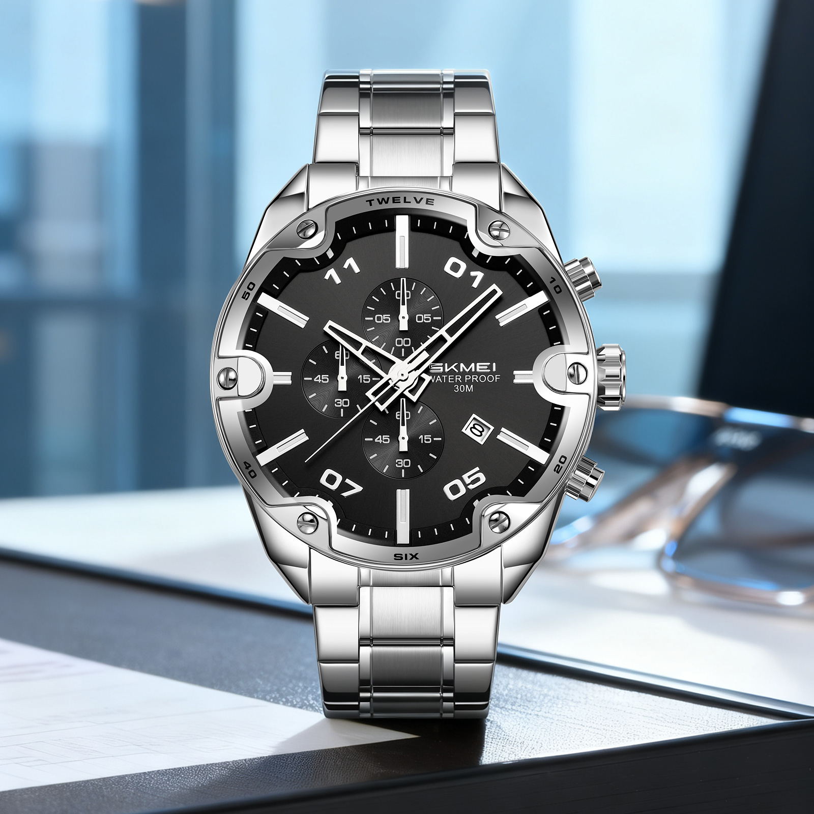 SKMEI Launches Model 9387 Premium Multifunction Men’s Quartz Watch
