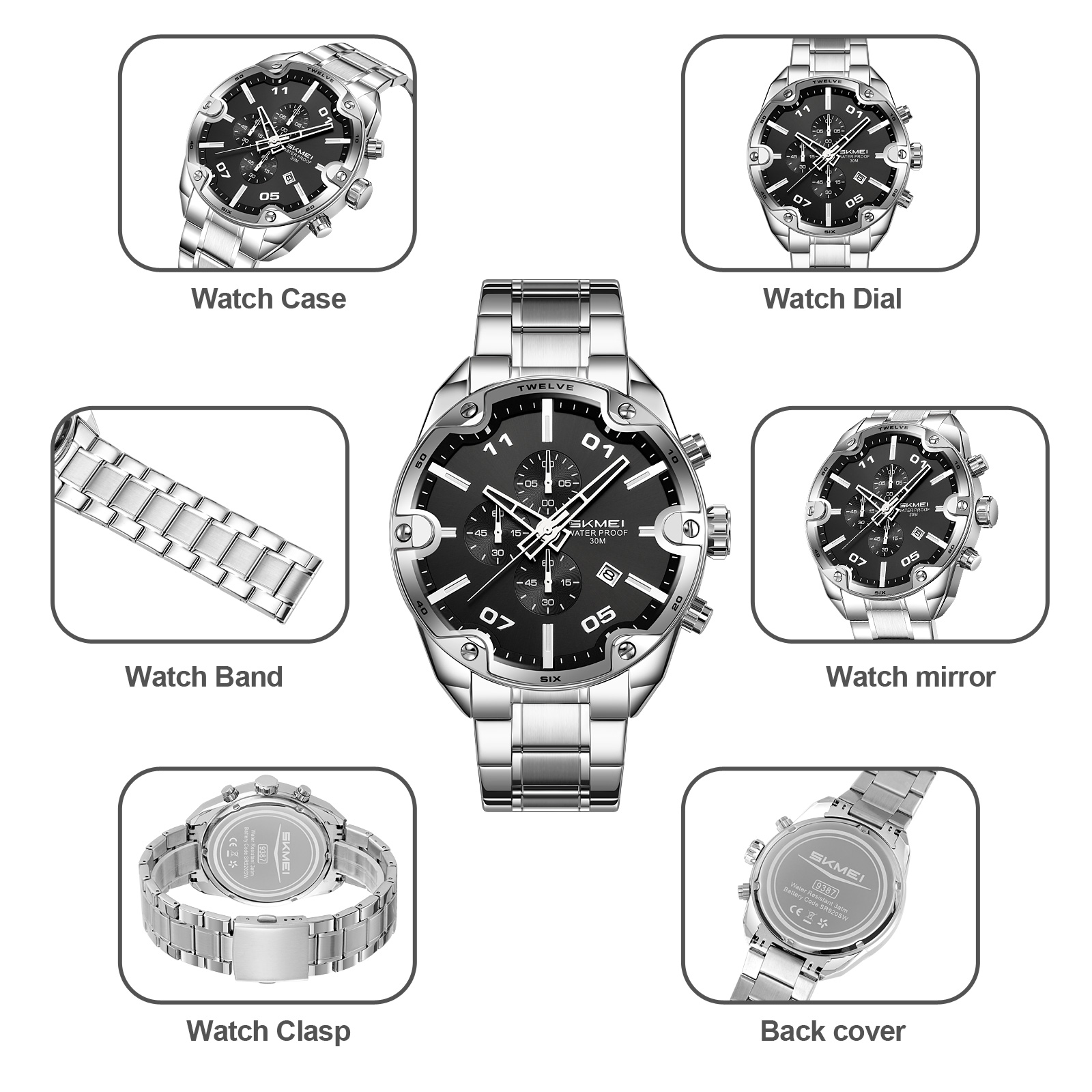 SKMEI Launches Model 9387 Premium Multifunction Men’s Quartz Watch