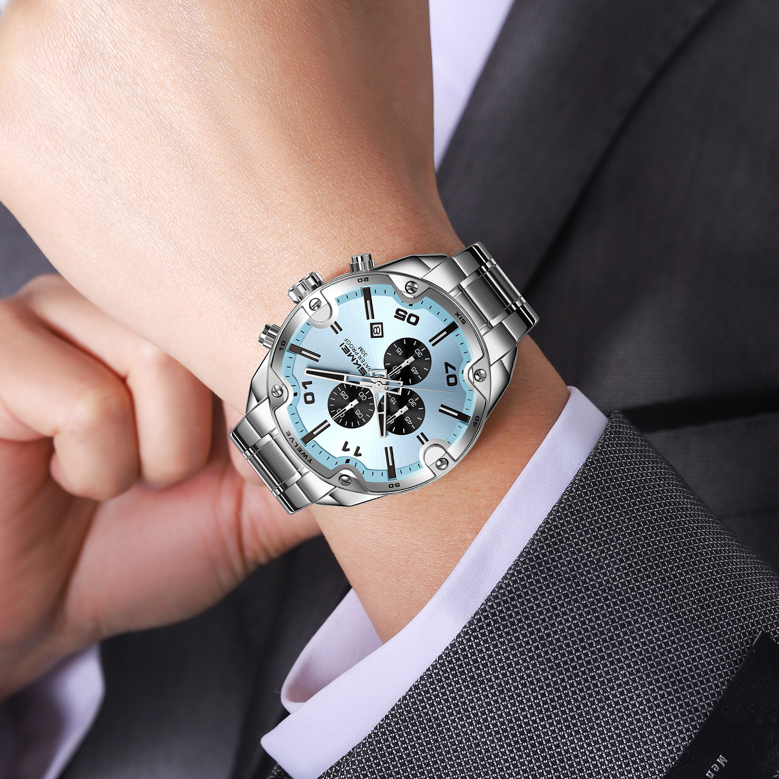SKMEI Launches Model 9387 Premium Multifunction Men’s Quartz Watch