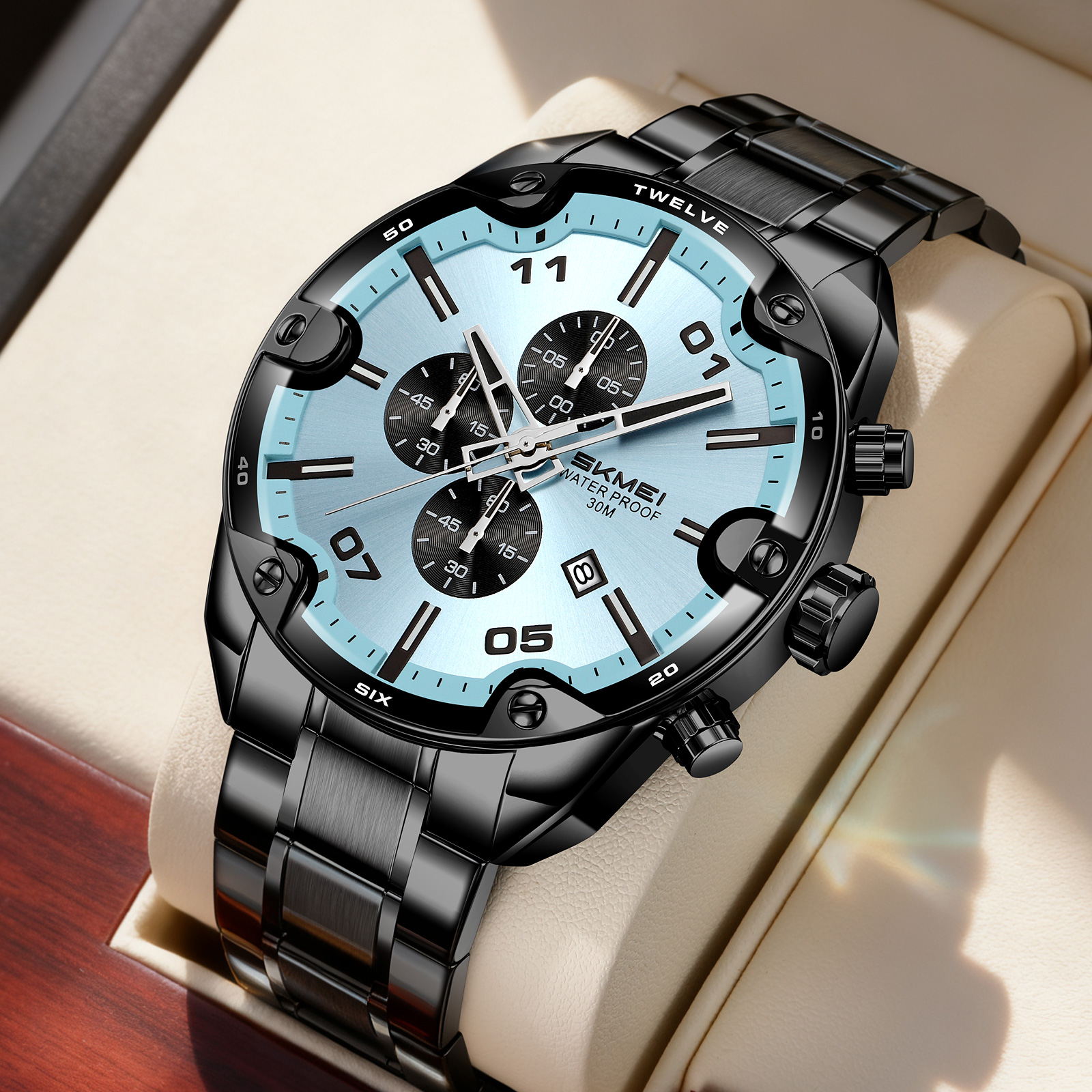 SKMEI Launches Model 9387 Premium Multifunction Men’s Quartz Watch