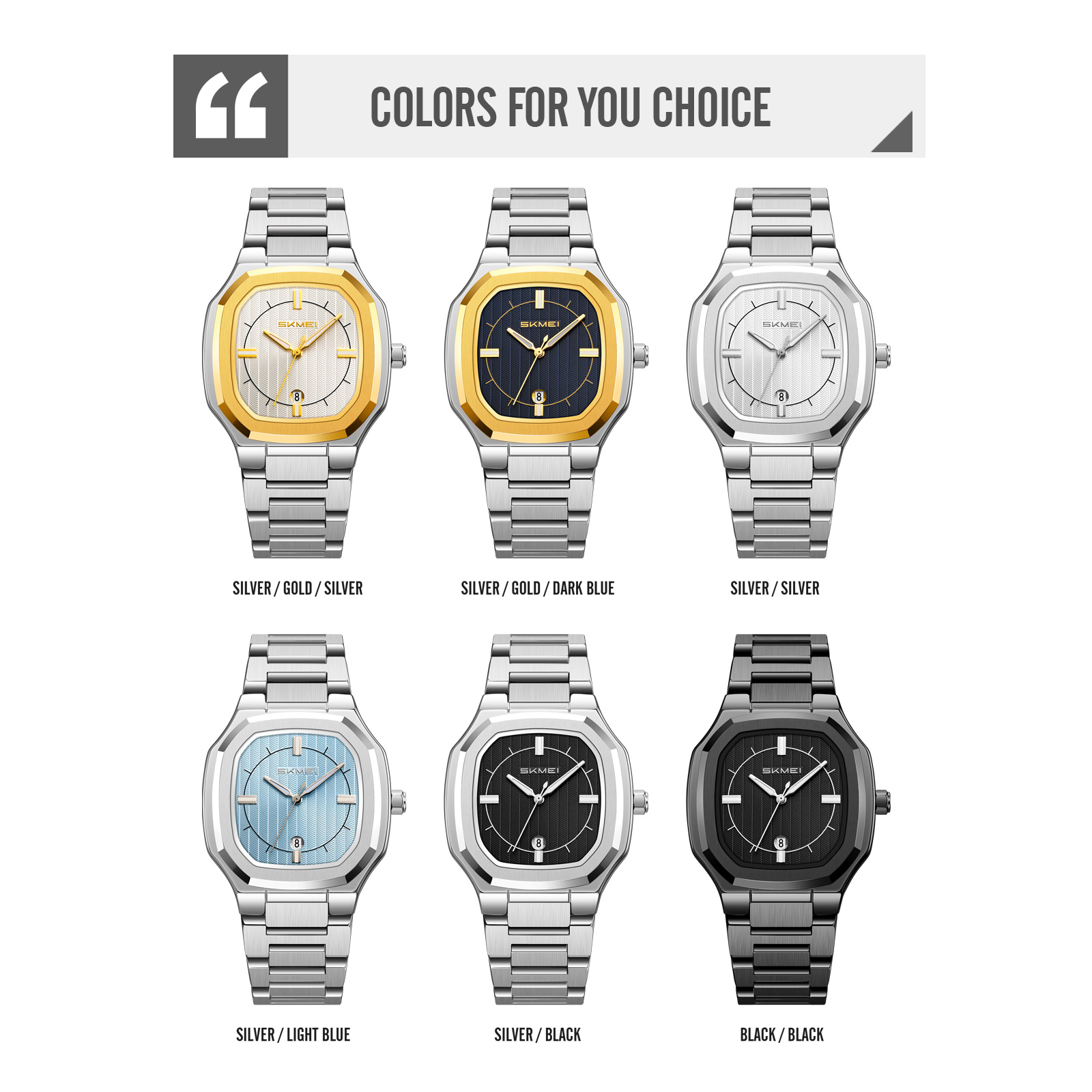 SKMEI 9388 Stainless steel MEN WATCHES WHOLESALER