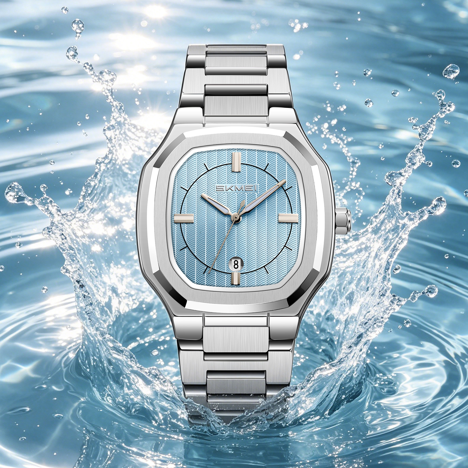 SKMEI 9388 Stainless steel MEN WATCHES WHOLESALER
