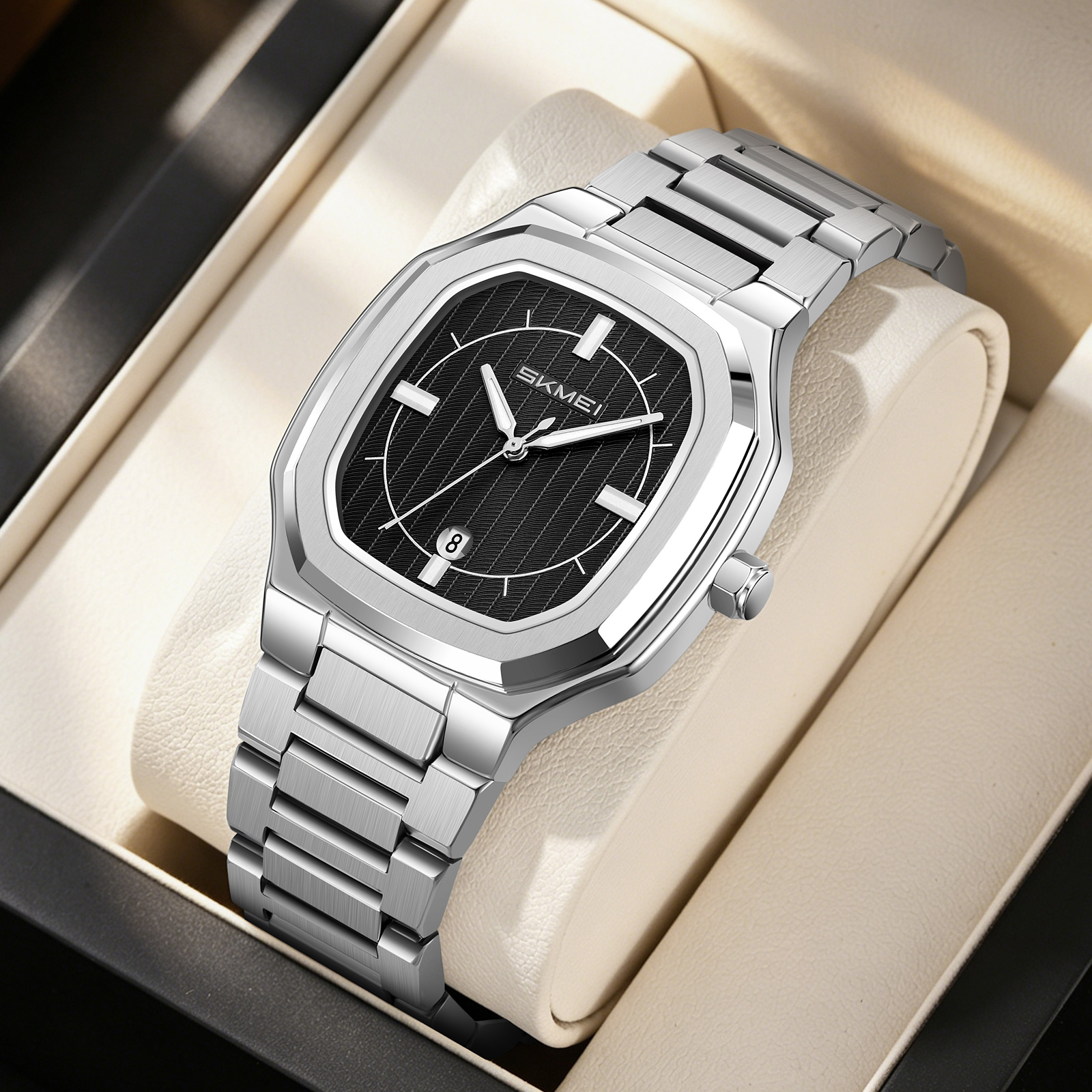 SKMEI 9388 Stainless steel MEN WATCHES WHOLESALER