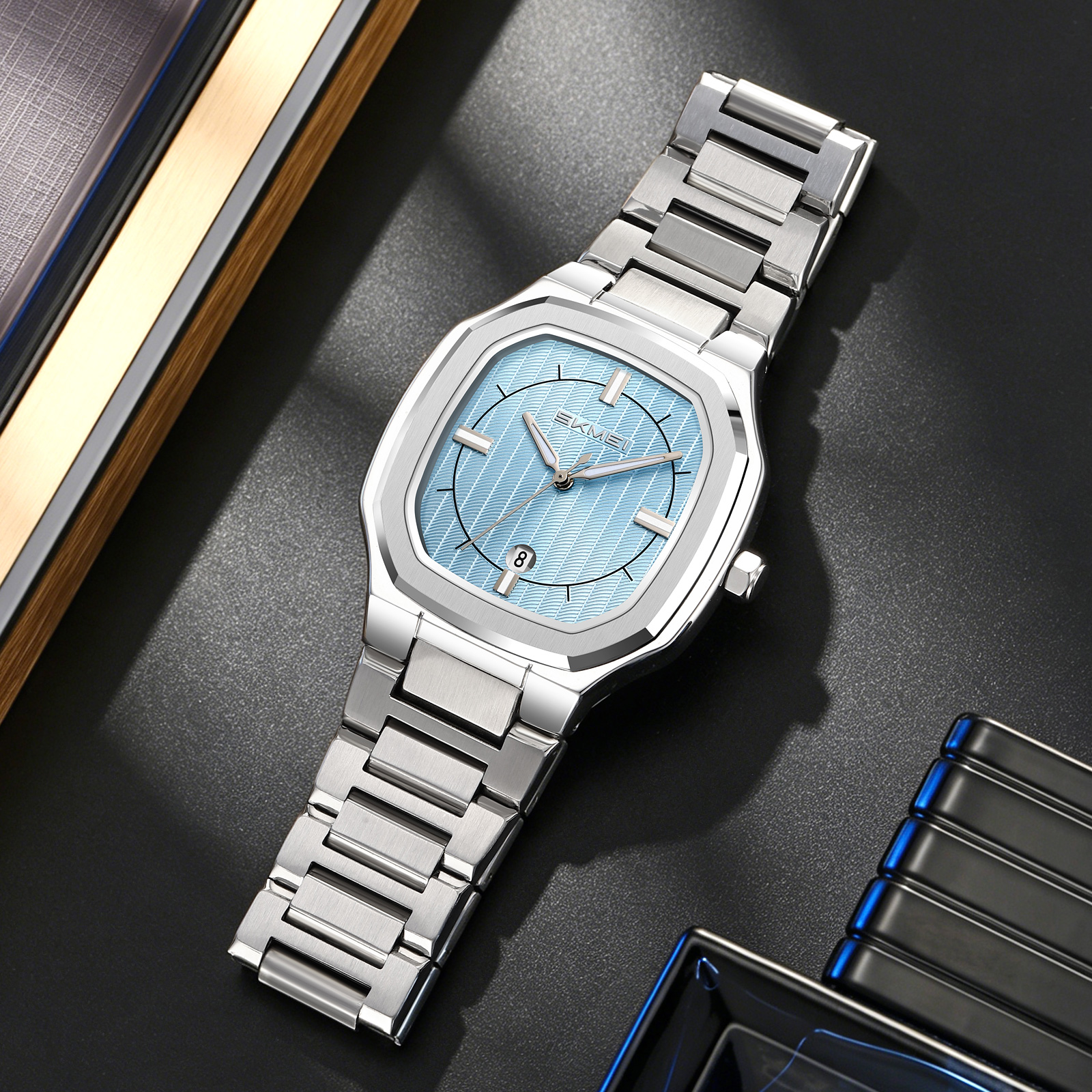 SKMEI 9388 Stainless steel MEN WATCHES WHOLESALER