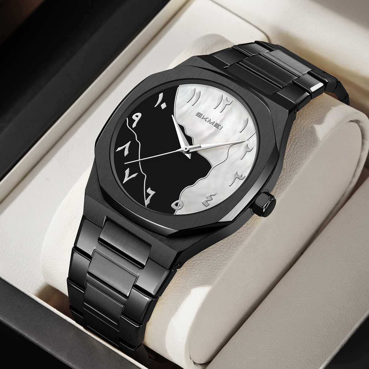 SKMEI 9391 Arabic dial quartz watch